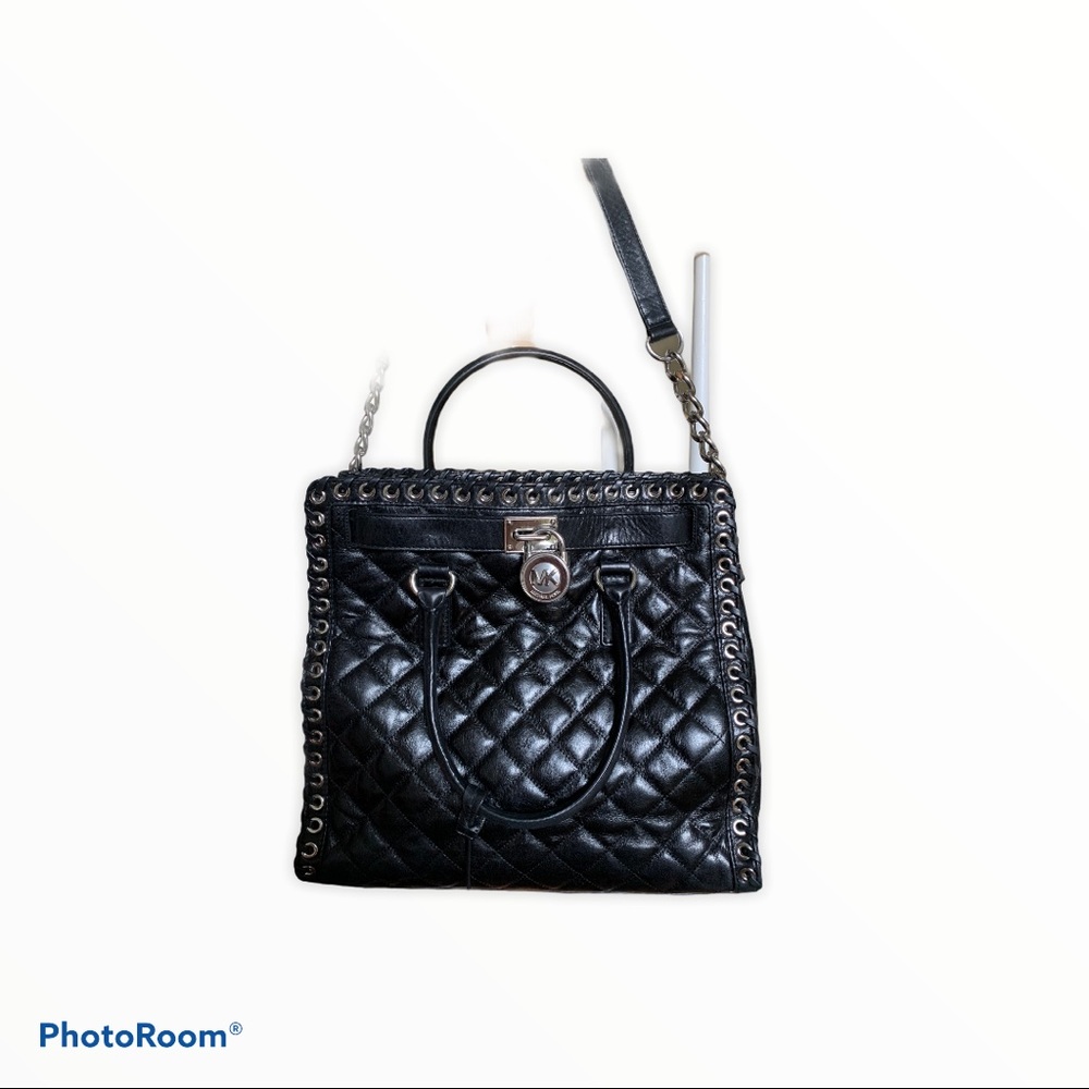 Michael Kors leather handbag.